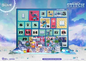 Lilo & Stitch Mini Egg Attack Advent Calendar Stitch celebration Figure Set (Cookie) 10 cm Beast Kingdom Toys