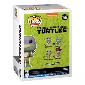 Teenage Mutant Ninja Turtles POP! Movies Vinyl Figure Donatello w/Napkin 9 cm Funko