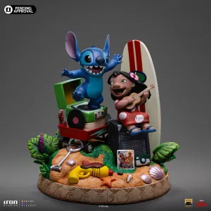 Lilo & Stitch Deluxe Art Scale Statue 1/10 Lilo & Stitch 20 cm Iron Studios