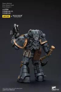 Warhammer The Horus Heresy Action Figure 1/18 Space Wolves Grey Slayer Pack Grey Slayer 2 12 cm Joy Toy (CN)