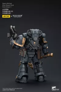 Warhammer The Horus Heresy Action Figure 1/18 Space Wolves Grey Slayer Pack Grey Slayer 3 12 cm Joy Toy (CN)