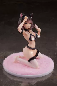 Original Character PVC 1/6 Roar, Posing in Front of a Mirror - Ayaka-chan TPK-017 17 cm Pink Charm