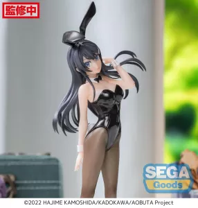 Rascal Does Not Dream of Bunny Girl Senpai PVC Statue Desktop x Decorate Collections Mai Sakurajima 17 cm Sega