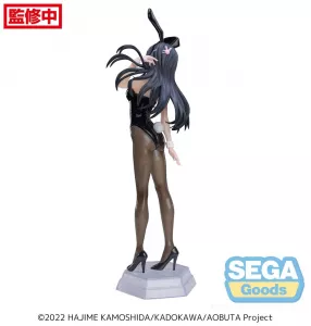 Rascal Does Not Dream of Bunny Girl Senpai PVC Statue Desktop x Decorate Collections Mai Sakurajima 17 cm Sega