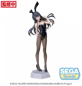 Rascal Does Not Dream of Bunny Girl Senpai PVC Statue Desktop x Decorate Collections Mai Sakurajima 17 cm Sega