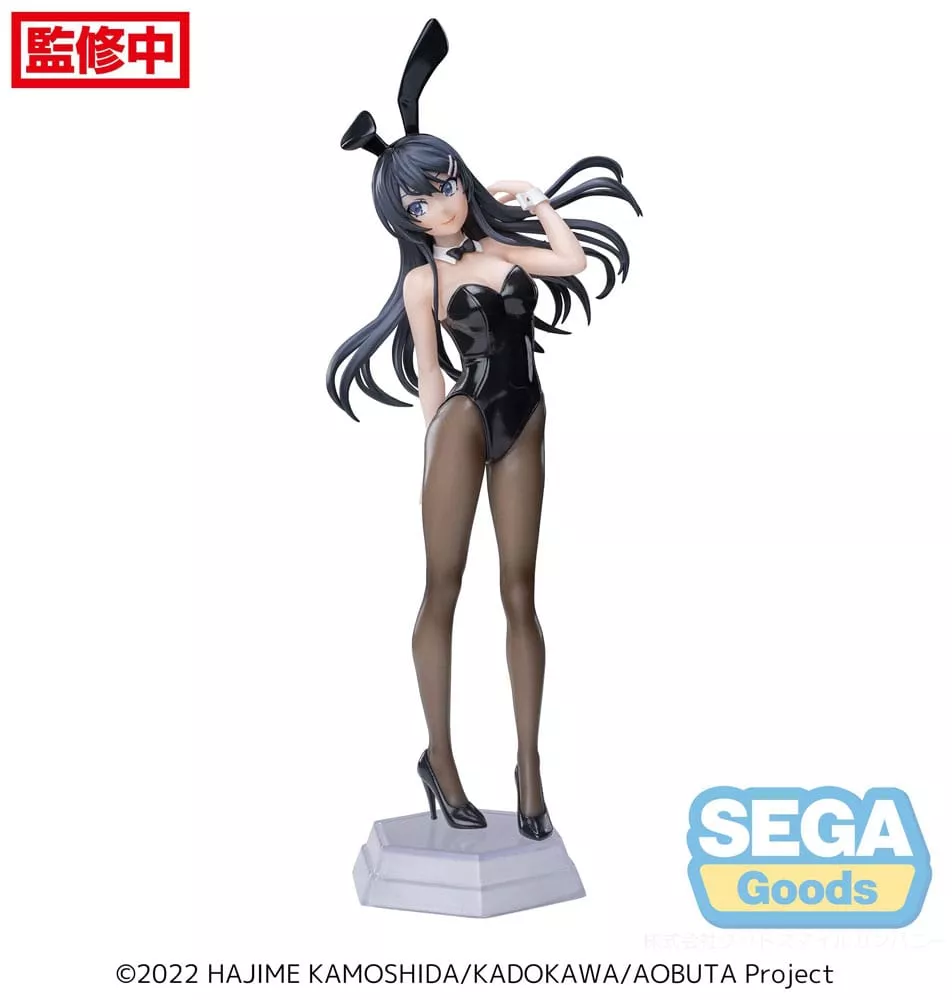 Rascal Does Not Dream of Bunny Girl Senpai PVC Statue Desktop x Decorate Collections Mai Sakurajima 17 cm Sega