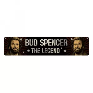 Bud Spencer Tin Sign The Legend 46 x 10 cm