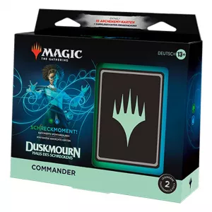 Magic the Gathering Duskmourn: Haus des Schreckens Commander Decks Display (4) german Wizards of the Coast