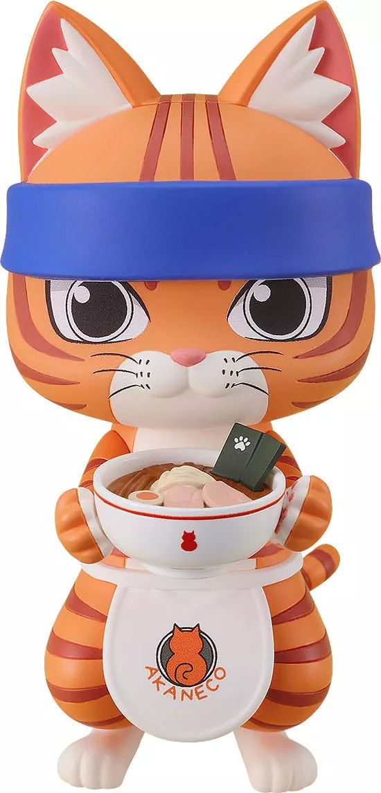 Red Cat Ramen Nendoroid Action Figure Bunzo 10 cm Good Smile Company