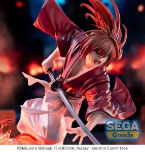 Rurouni Kenshin Luminasta PVC Statue "Rurouni Kenshin" "Kenshin Himura" 15 cm Sega