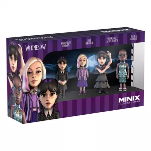 Wednesday Minix Figures 4-Pack 7 cm