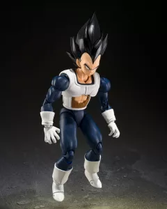 Dragon Ball S.H. Figuarts Action Figure Vegeta Old Battle Clothes 14 cm Bandai Tamashii Nations