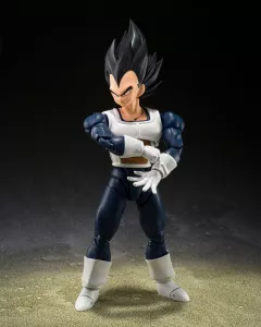 Dragon Ball S.H. Figuarts Action Figure Vegeta Old Battle Clothes 14 cm Bandai Tamashii Nations