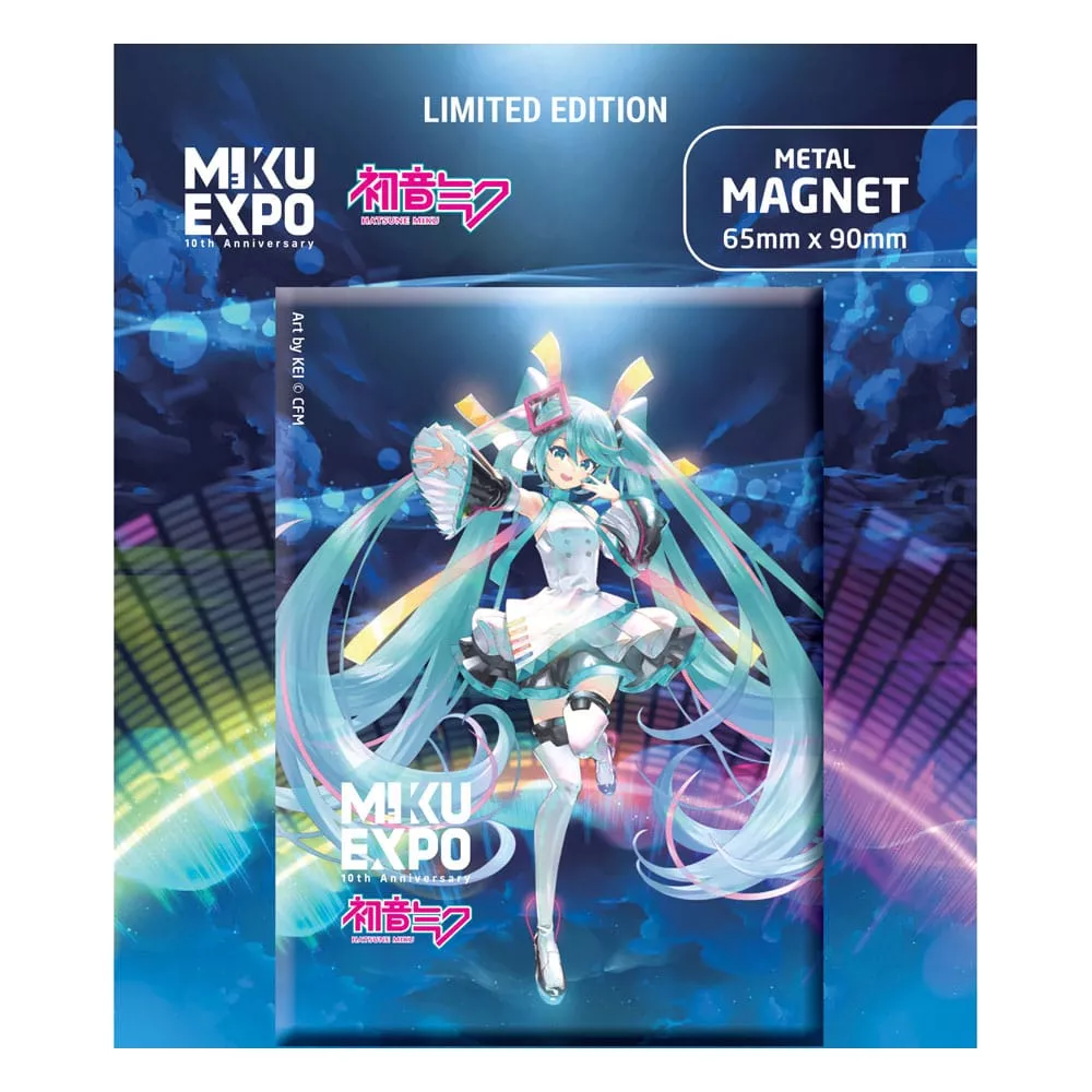 Hatsune Miku Fridge Magnet Miku Expo 10th Anniversary Art by Kei Ver. Limited Edition POPbuddies