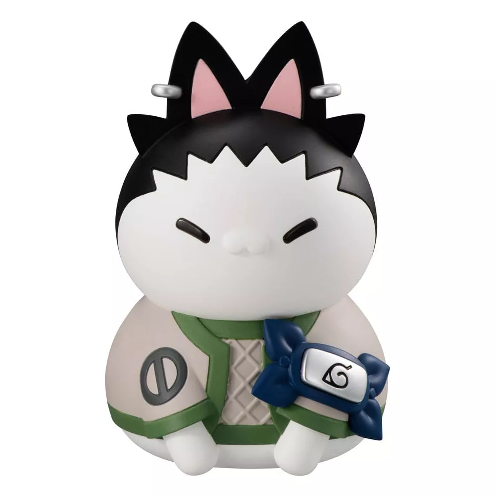 Naruto Shippuden Mega Cat Project Nyanto! The Big Nyaruto Series Trading Figure Shikamaru Nara Reboot Ver. 10 cm Megahouse