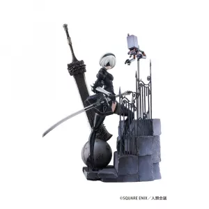 NieR:Automata Ver1.1a PVC Statue 1/7 YoRHa No. 2 Type B Search 31 cm Proof