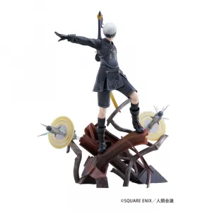 NieR:Automata Ver1.1a PVC Statue 1/7 YoRHa No. 9 Type S Covering Fire 31 cm