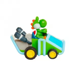 World of Nintendo Super Mario Kart Pullback Vehicles with Figures Wave 1 Assortment (12) Jakks Pacific