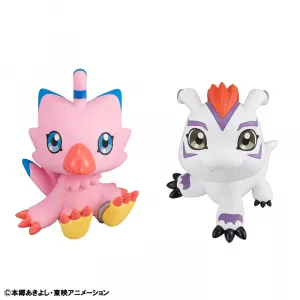 Digimon Adventure Look Up PVC Statues Piyomon & Gomamon 11 cm (with gift) Megahouse