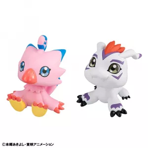 Digimon Adventure Look Up PVC Statues Piyomon & Gomamon 11 cm (with gift) Megahouse