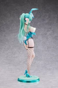 Original Character PVC Statue 1/4 Green Twin Tail Bunny-chan Fishnet Tights Ver. 43 cm PartyLook