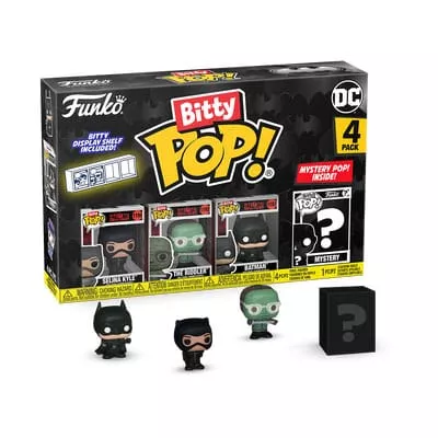 Batman 85th Anniversary Bitty POP! Vinyl Figure 4-Pack Catwoman 2,5 cm Funko