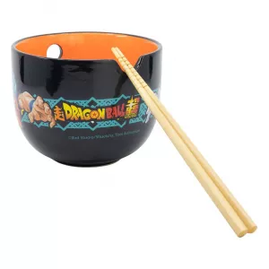 Dragon Ball Ramen Bowl with Chopsticks Letters Stor