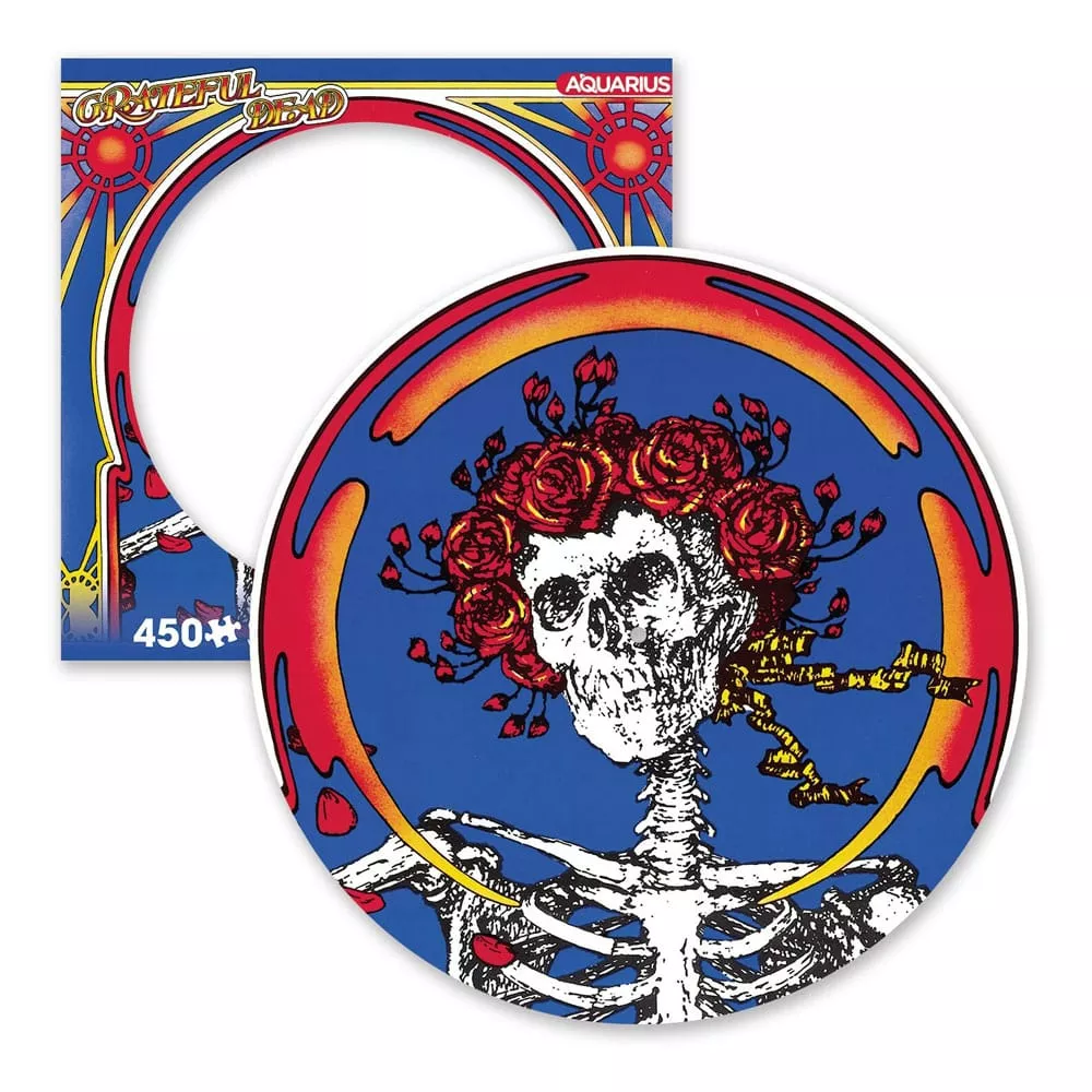 Grateful Dead: Skull & Roses 450 Piece Picture Disc Jigsaw Puzzle NMR Distribution