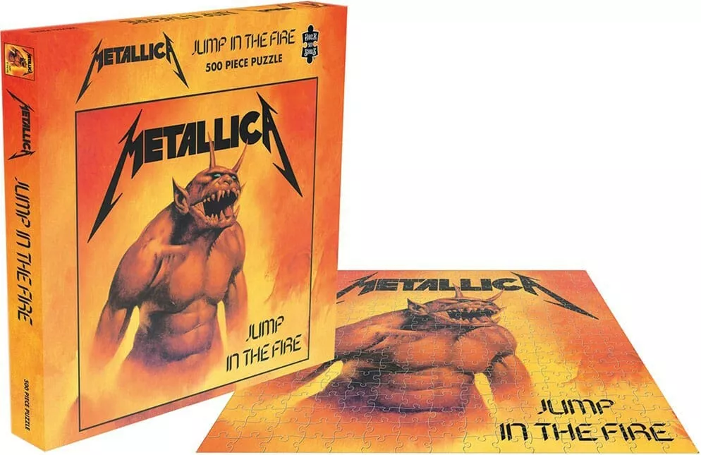 Metallica: Jump in the Fire 500 Piece Jigsaw Puzzle NMR Distribution