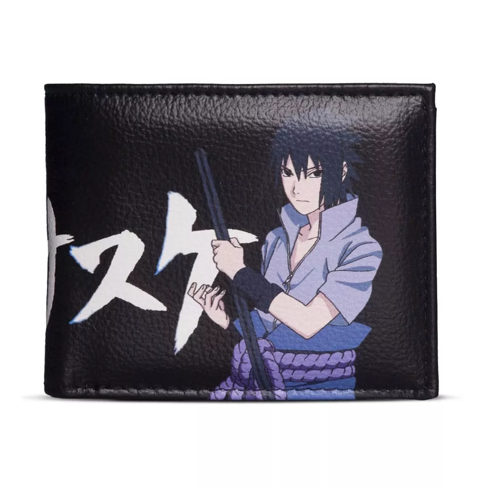 Naruto Shippuden Bifold Wallet Sasuke Difuzed