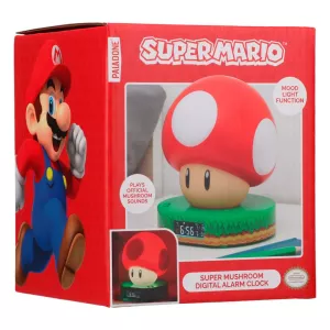 Super Mario Alarm Clock Super Mushroom Paladone Products