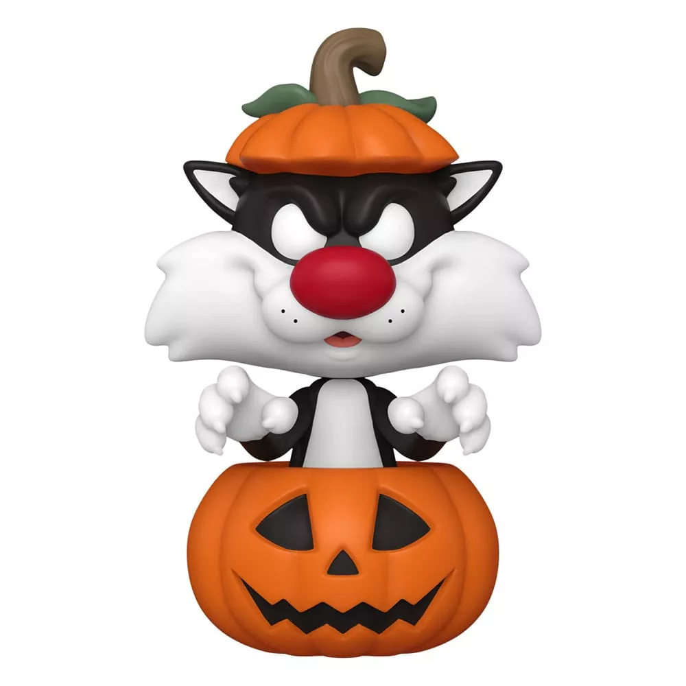 Looney Tunes POP! Television Vinyl Figure Halloween Sylvester w/Pumpkin 9 cm Funko