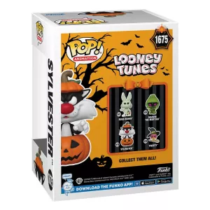 Looney Tunes POP! Television Vinyl Figure Halloween Sylvester w/Pumpkin 9 cm Funko