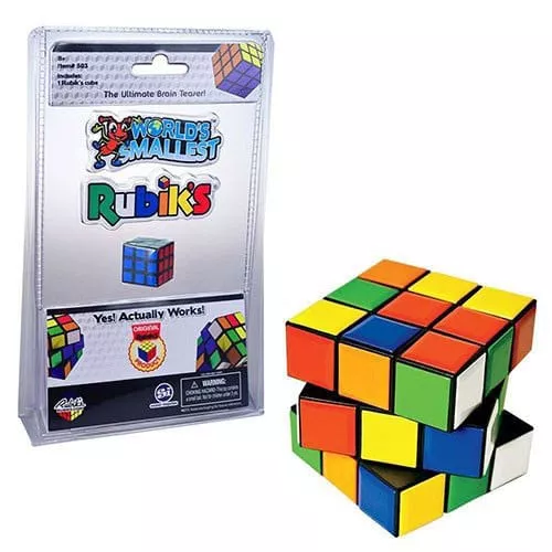 World's Smallest: Rubik's Cube World's Smallest Toys