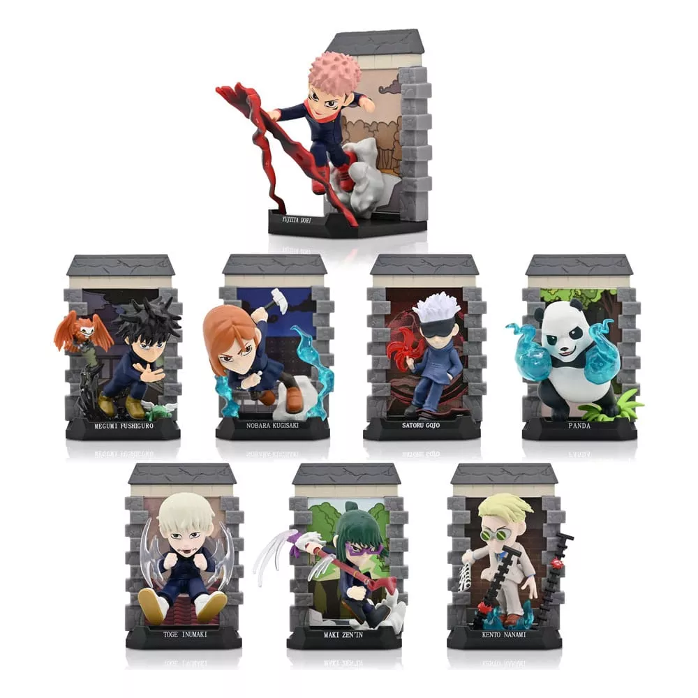 Jujutsu Kaisen Mystery Capsules Mini Figures Cursed 10 cm Display (12) YuMe Toys