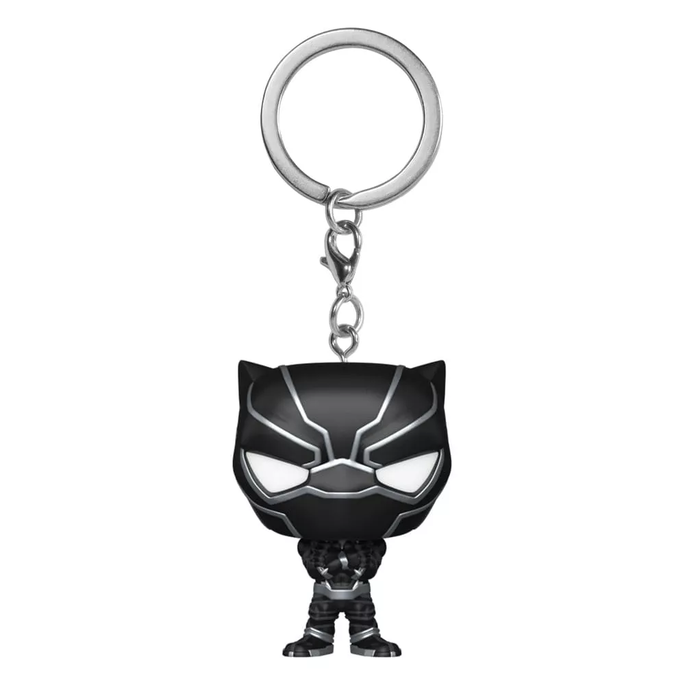 Marvel POP! Vinyl Keychains 4 cm New Classics - Black Panther Display (12) Funko