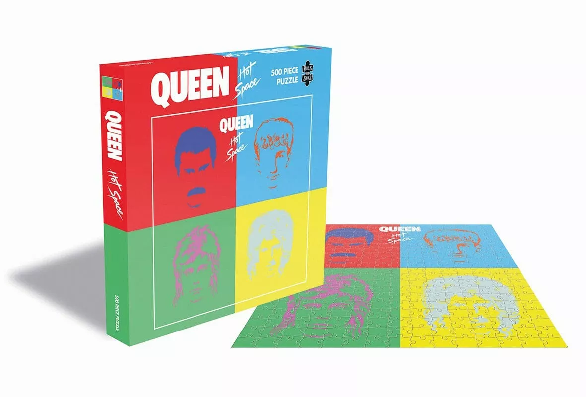 Queen: Hot Space 500 Piece Jigsaw Puzzle - Severely damaged packaging NMR Distribution