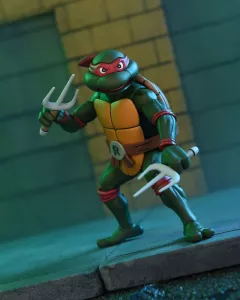 Teenage Mutant Ninja Turtles (Cartoon) Action Figure Ultimate Raphael VHS 18 cm NECA