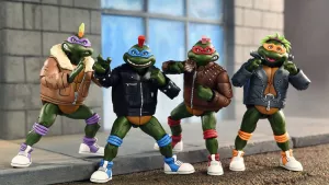 Teenage Mutant Ninja Turtles (Cartoon) Action Figures 4-Pack Punk Turtles 18 cm NECA