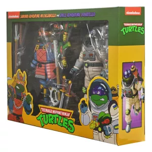 Teenage Mutant Ninja Turtles (Cartoon) Action Figure 2 Pack Space Adventure & Samurai Turtles 18 cm NECA