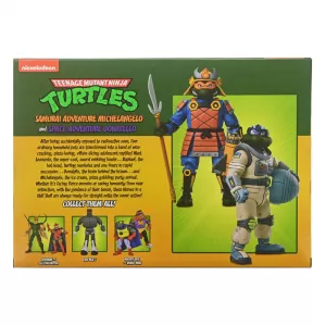 Teenage Mutant Ninja Turtles (Cartoon) Action Figure 2 Pack Space Adventure & Samurai Turtles 18 cm NECA