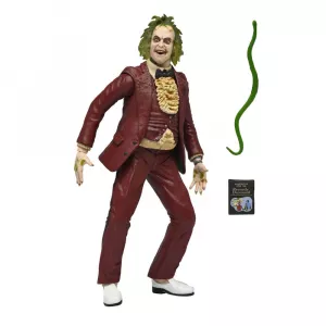 Beetlejuice 1988 Action Figure Beetlejuice Red Tuxedo 18 cm NECA