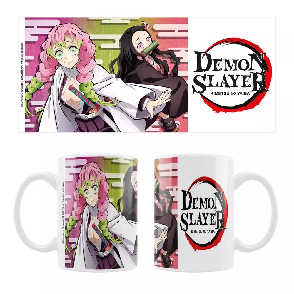 Demon Slayer Ceramic Mug Mitsuri & Nezuko Sakami Merchandise