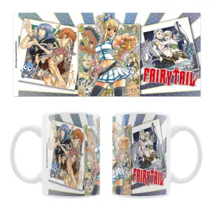 Fairy Tail Ceramic Mug Lucy Manga Style