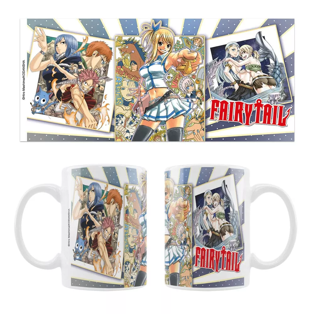 Fairy Tail Ceramic Mug Lucy Manga Style Sakami Merchandise