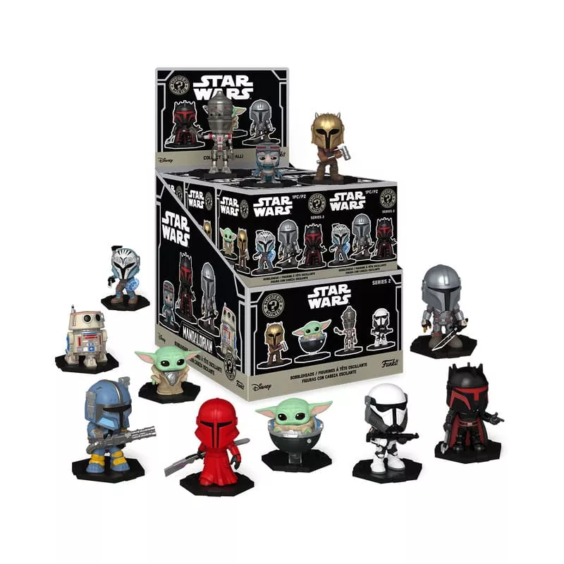 Star Wars Mystery Mini Figures 5 cm The Mandalorian Display (12) Funko