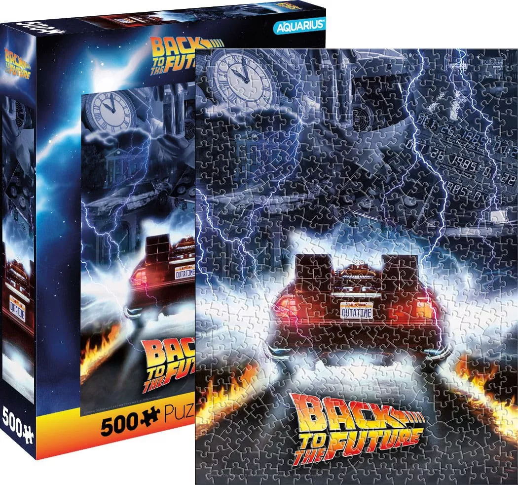 Back To The Future: 500 Piece Jigsaw Puzzle NMR Distribution