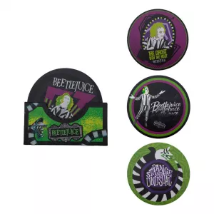 Beetlejuice Coaster 4-Pack Cinereplicas