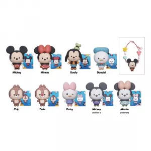 Disney Charm 3D PVC Bag Clips Mickey & Friends Display (24) Monogram Int.