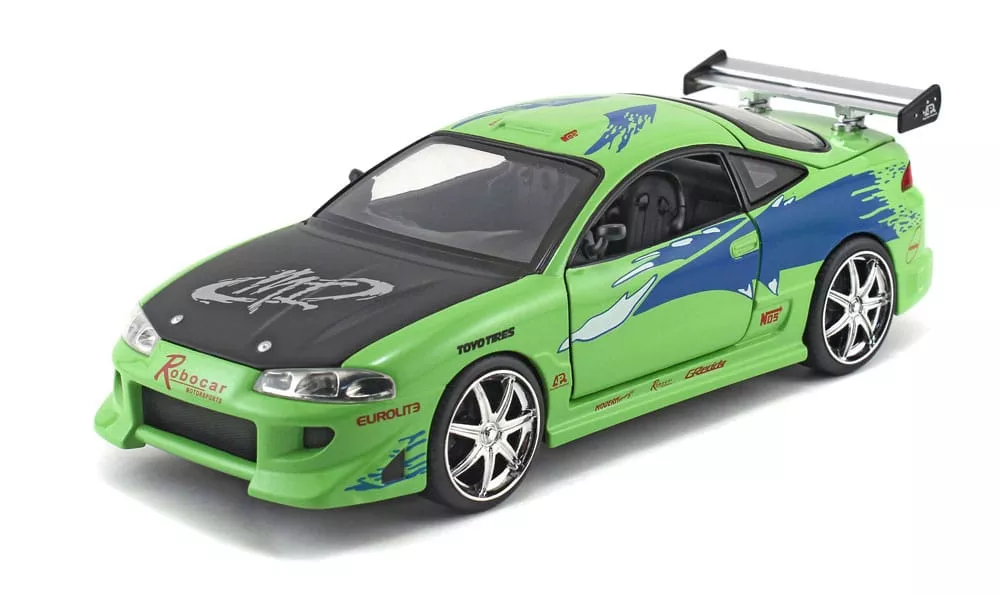 Fast & Furious Diecast Model 1/24 1995 Mitsubishi Jada Toys